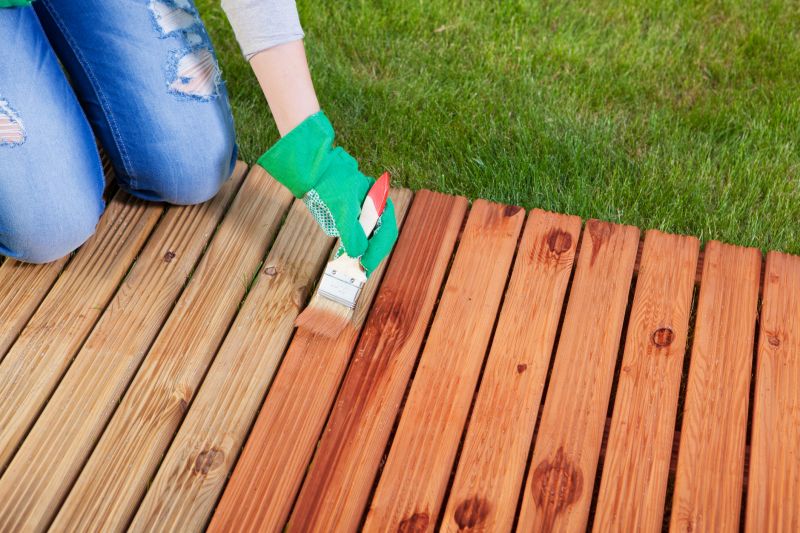 Staining a Deck