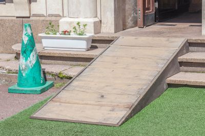 Hardwood Ramp Installation