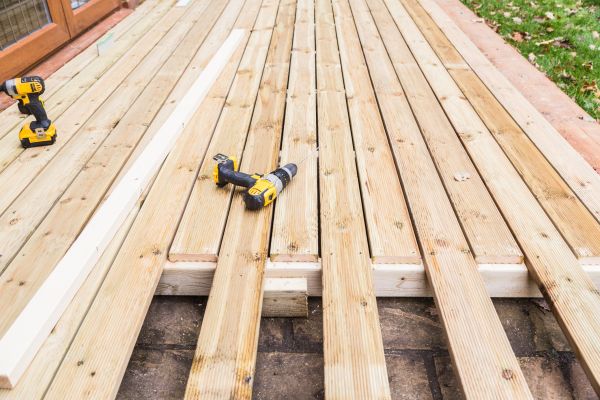 Cost of Damaged Deck Boards Repair in Evergreen