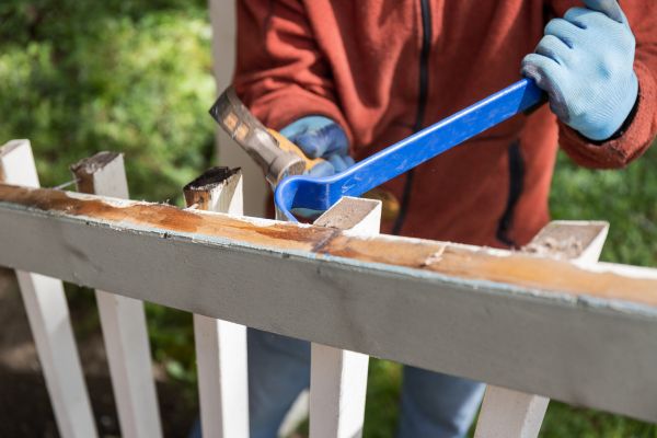 Cost of Deck Railing Replacement in Evergreen