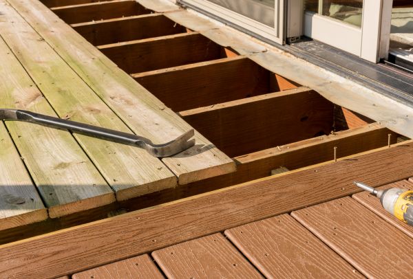 Cost of Old Deck Repair in Evergreen
