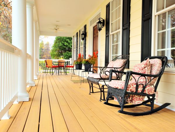 Cost of Porch Construction in Evergreen