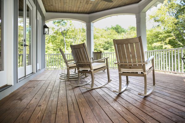 Cost of Wood Porch Repair in Evergreen