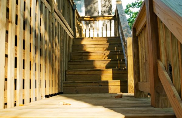 Cost of Deck Steps Replacement in Evergreen