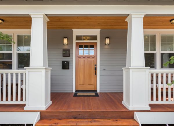 Cost of Wood Porch Construction in Evergreen
